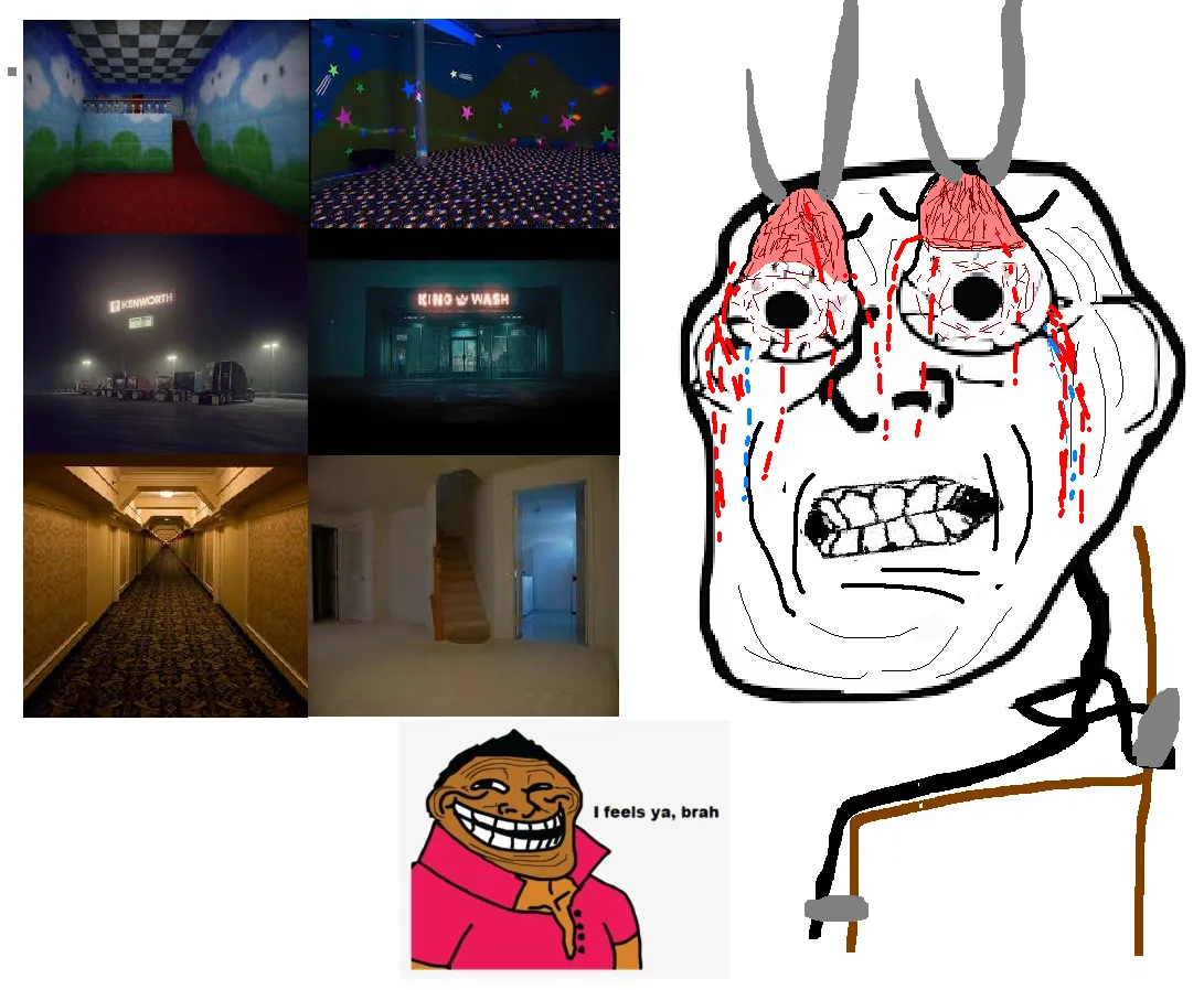 I dont really know what I was thinking when I made this. Le liminal space