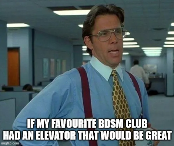 I got used to being princess style carried up and down the stairs because I wear my hobble dress.