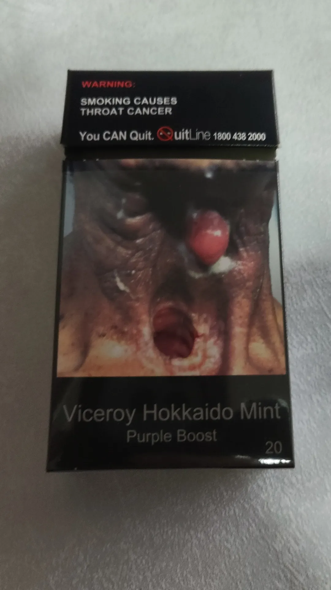 I miss the colorful and shiny cigarette pack instead of this garbage