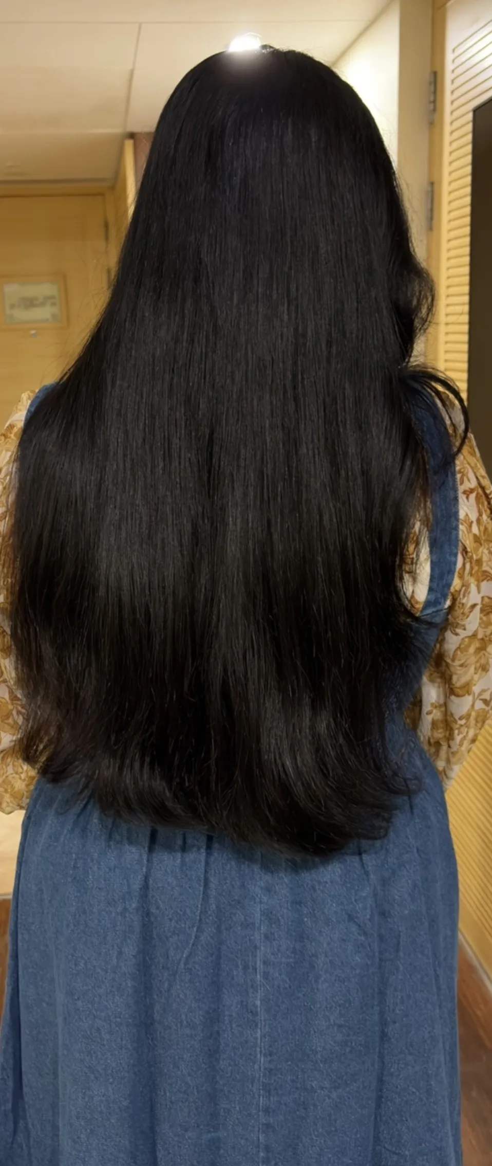 My wife's (26F) hair.