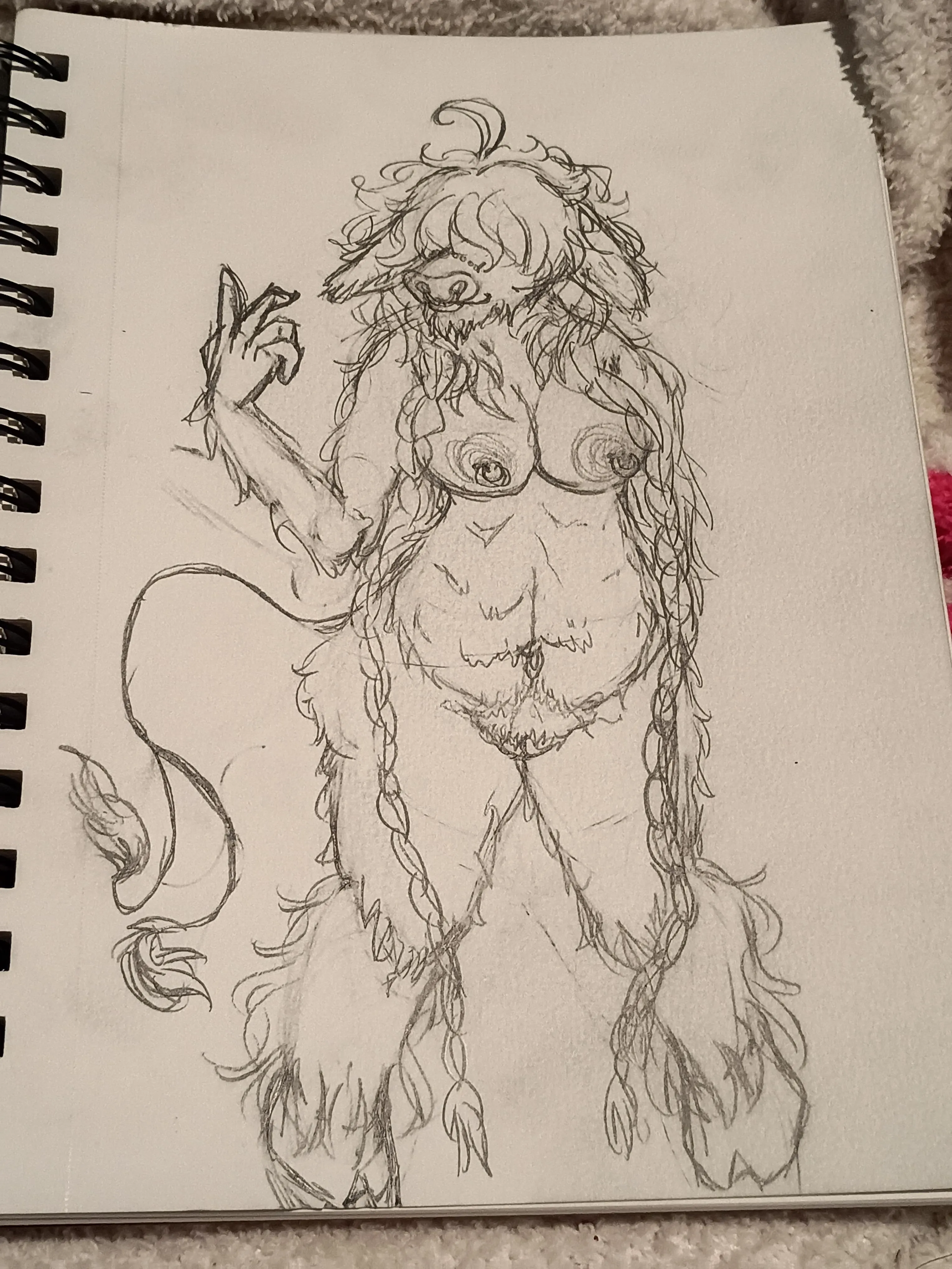 [OC] Big Floofy, Bushy Cow
