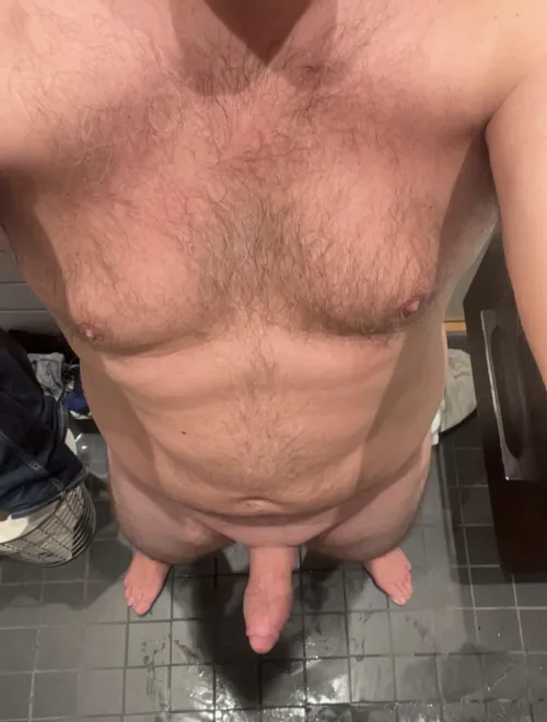 Precis duschat - skulle du vilja suga?