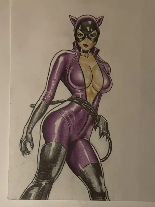 Purple Catwoman