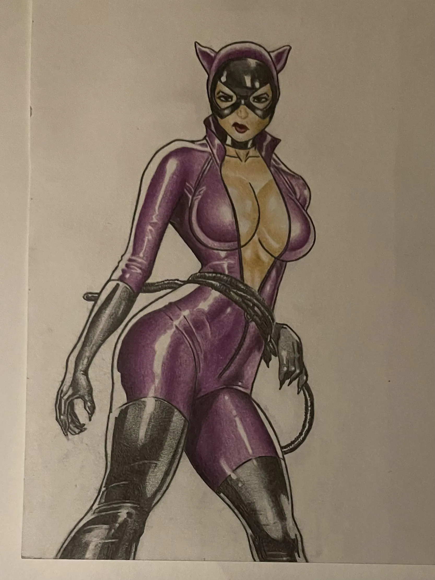 Purple Catwoman