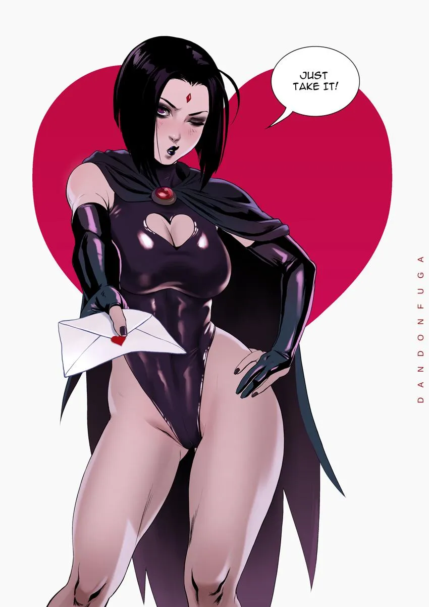 Raven's love letter - (Dandonfuga)