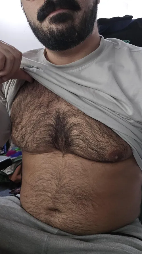 Tits, that's it, but hey they're hairy