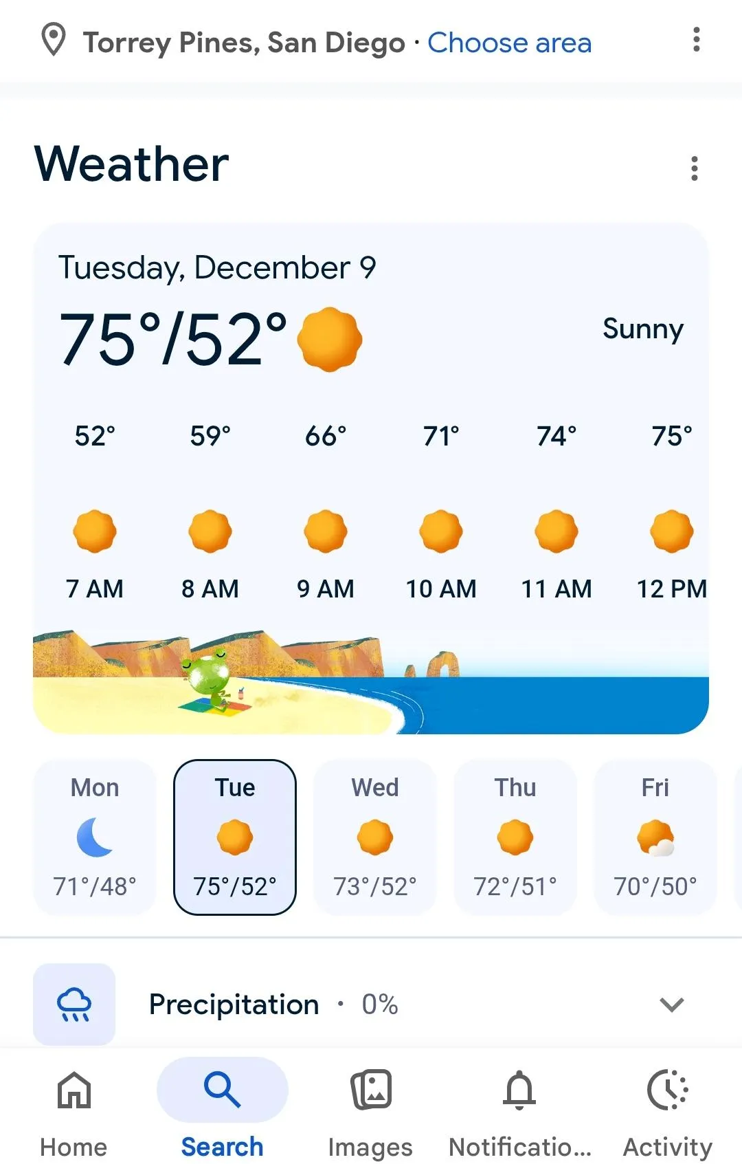Tues 75°and Sunny in December? Only in America's Finest City 💖