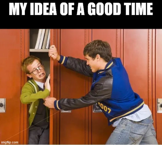 What I'm looking forward to my girlfriend doing to me.