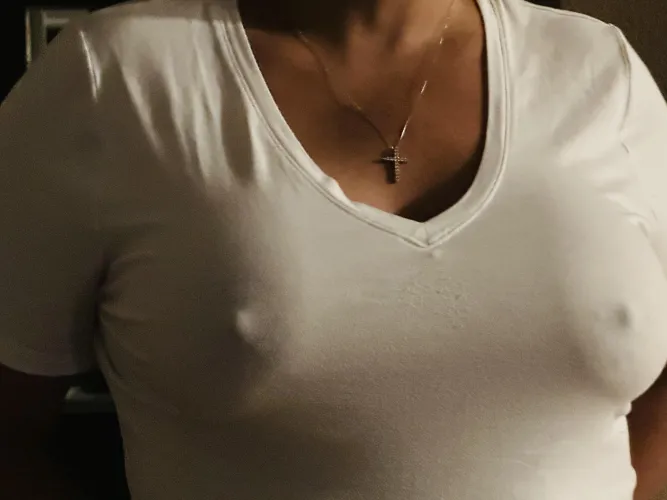 White t shirts are fun dry too