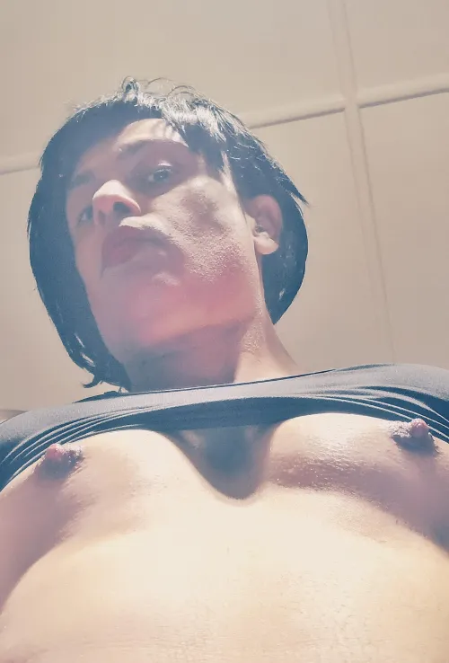 Who wants to Suck my Big Erect Nipples