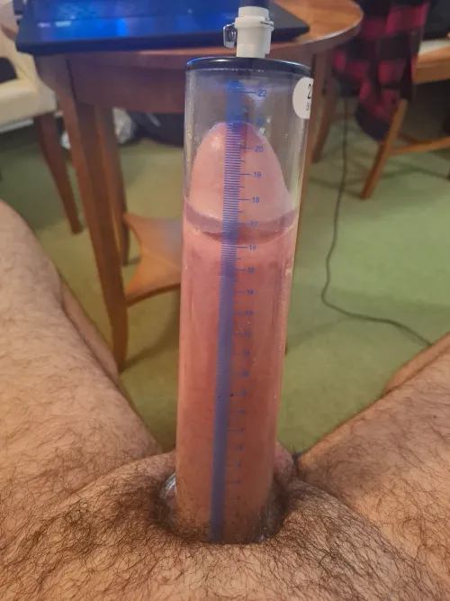 Checkpoint reached - 21 cm, fully packed