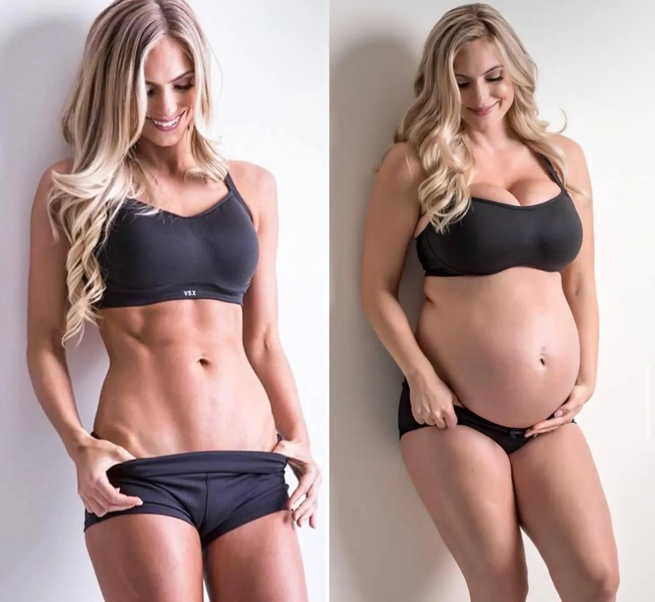 Same outfit 8 months later