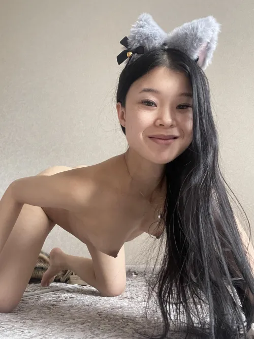 I know you wanna join this naughty asian teen