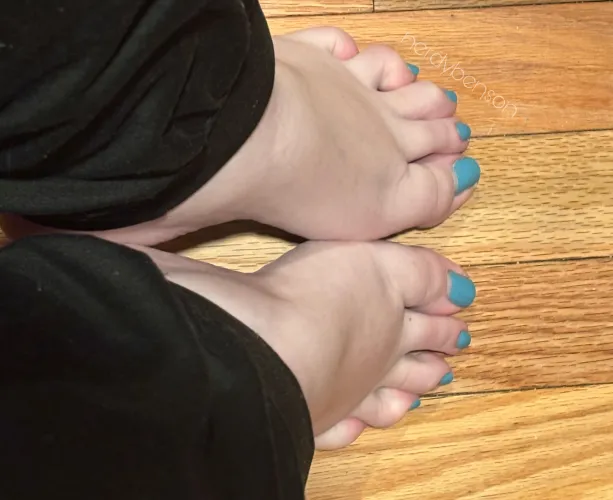 I hope you're good at worshiping feet