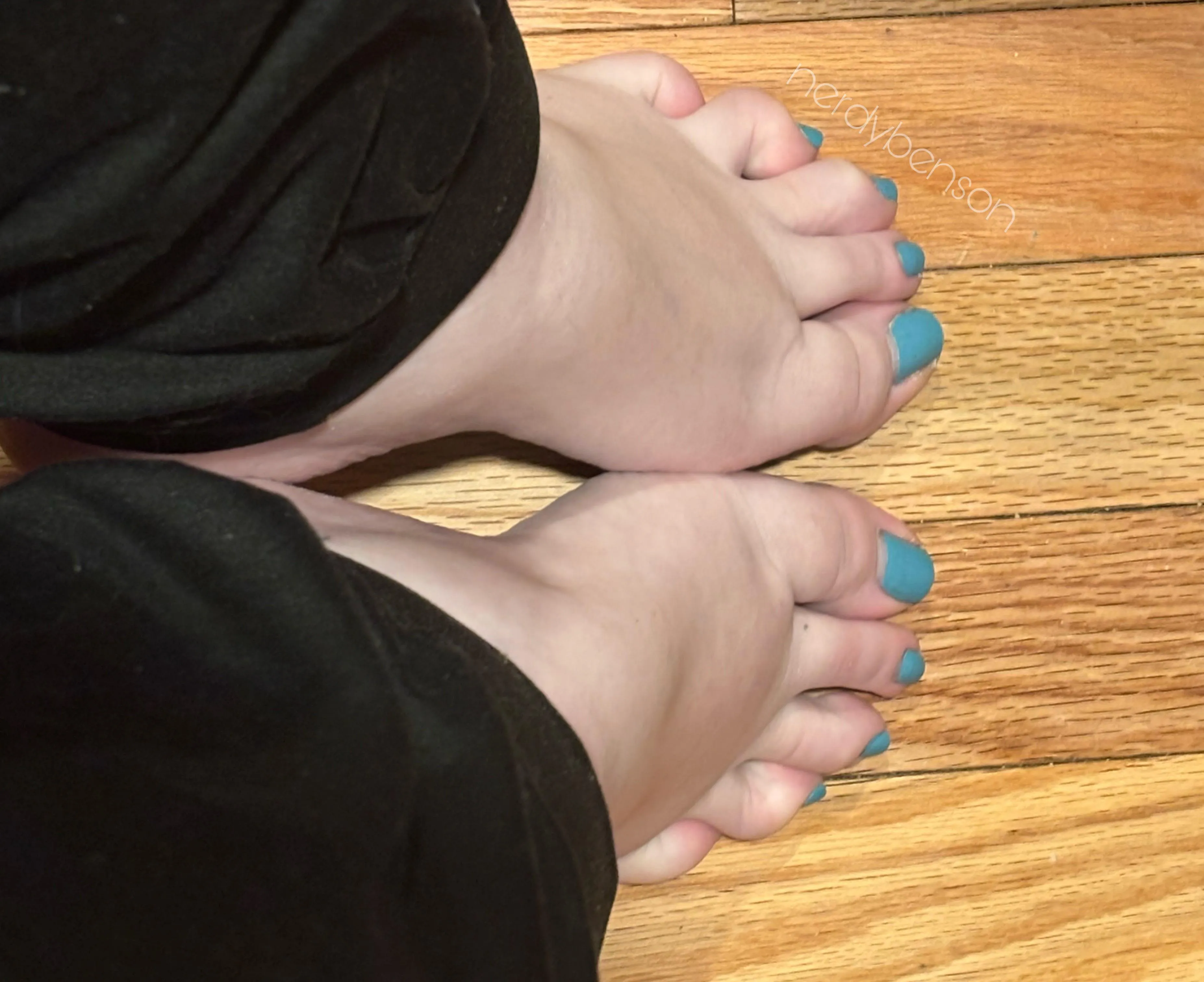 I hope you're good at worshiping feet