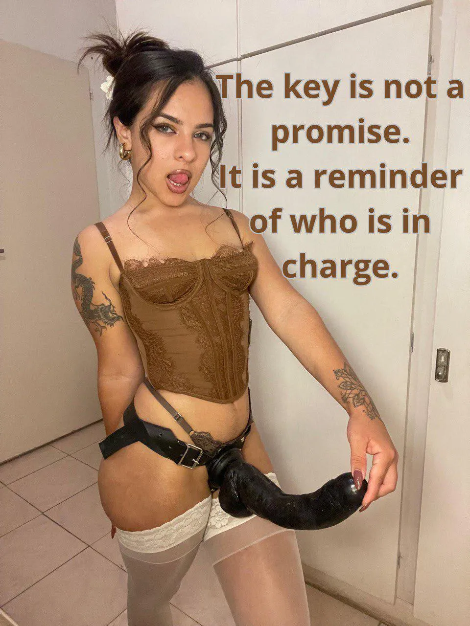 The key is not a promise...