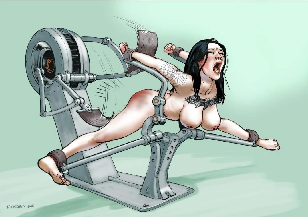 Automated spanking machine