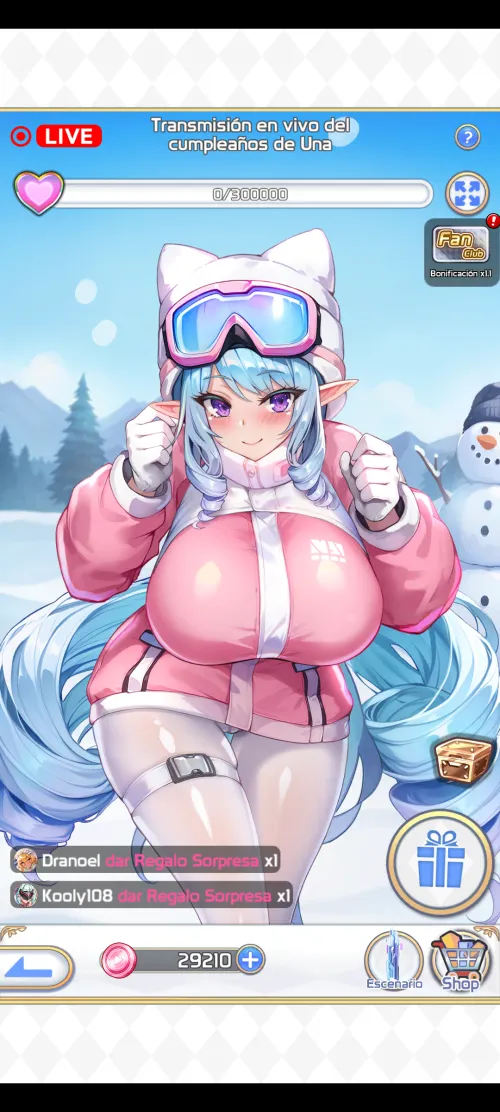 First day of the event. My goal: 45.000 event coins ❤️