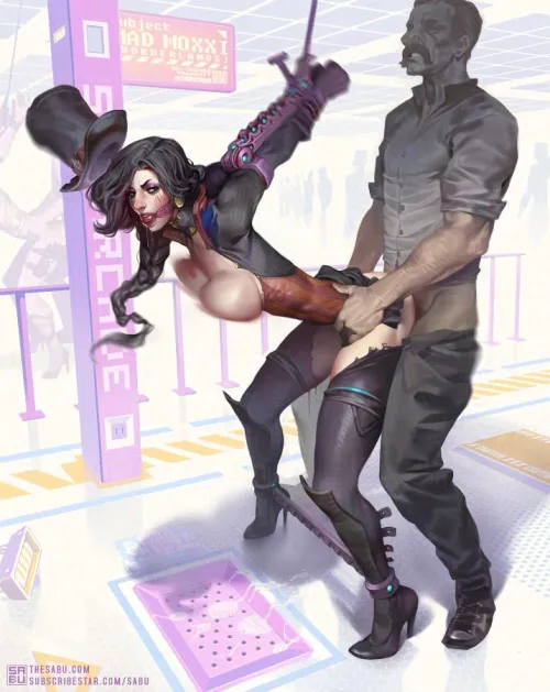 Mad Moxxi in trouble (The Sabu)