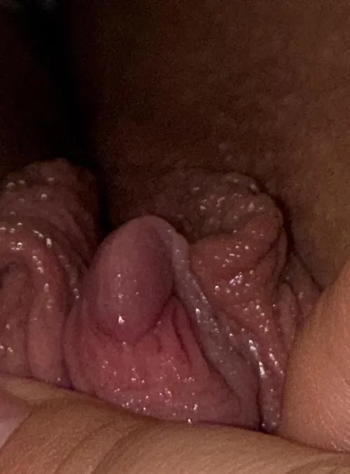 Menthol lip balm on my clit