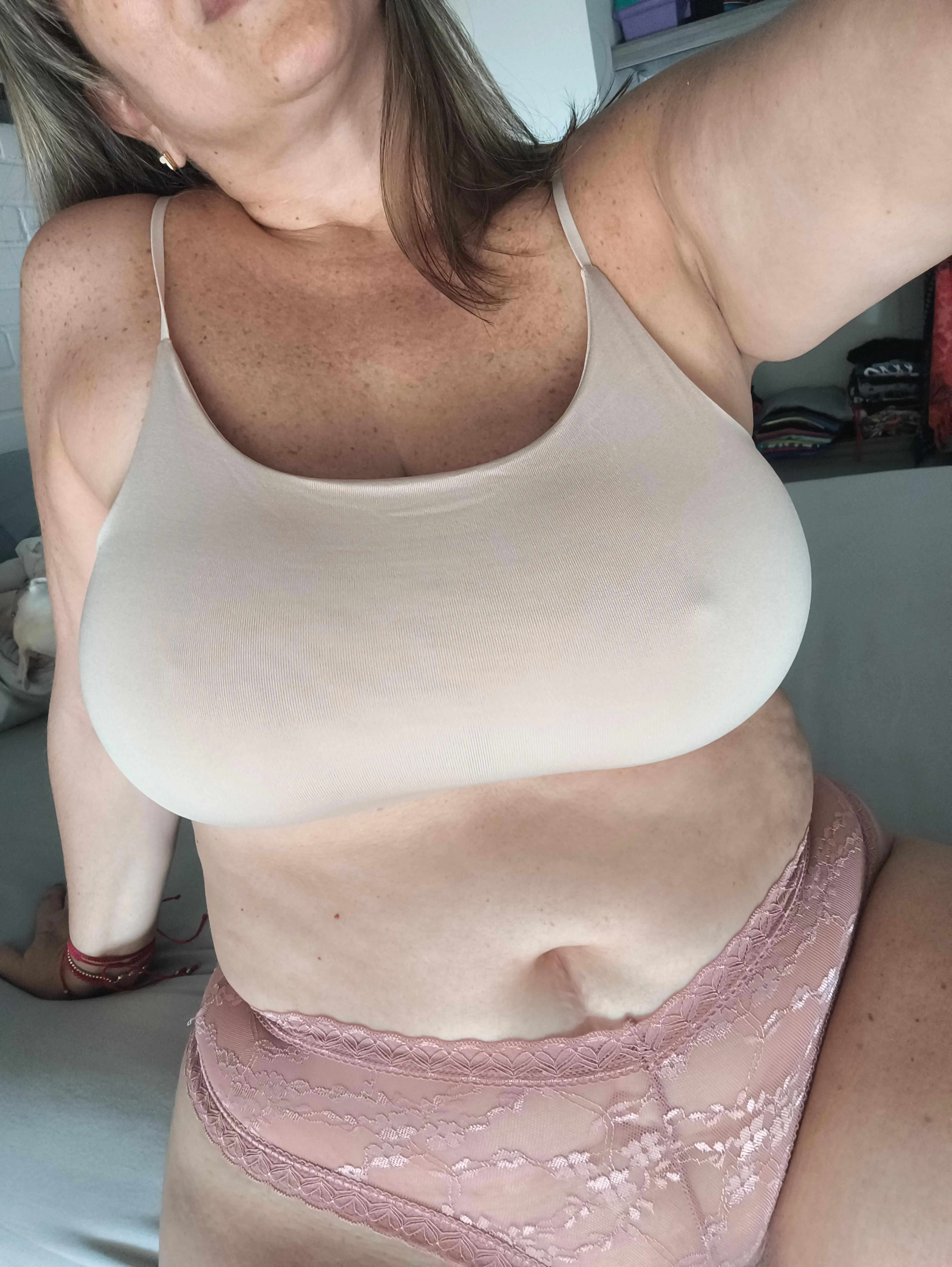 Would you still creampie a 50yo horny grandma without hesitation?