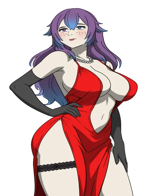 (NSFW) Cotton's Red Dress