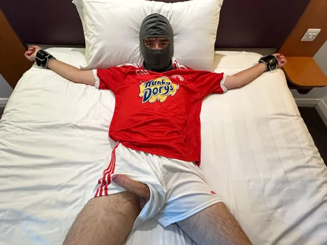 (19) Scally lad restrained and ready to go 😈