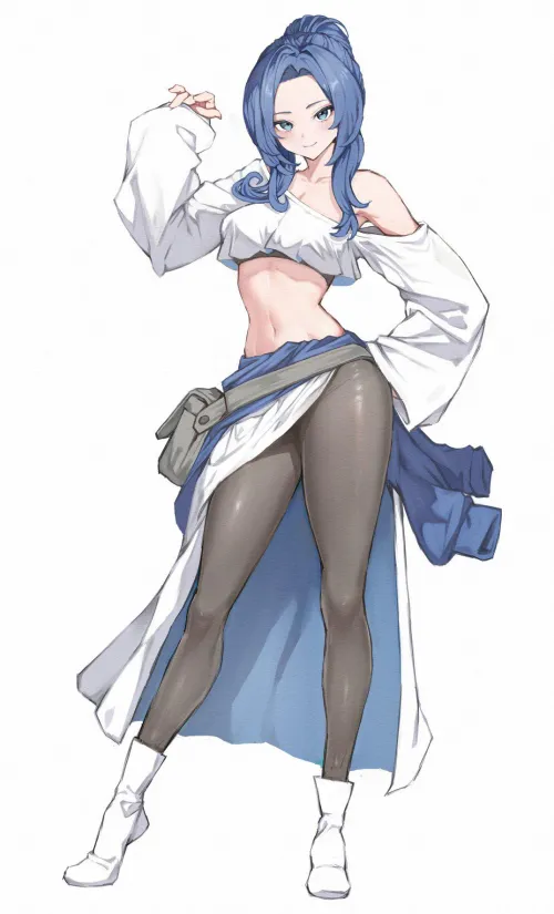 Blue/White [Artist's Original]