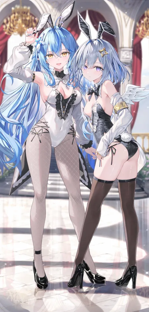 Bunny Lamy & Kanata (リンユウ) [Hololive]