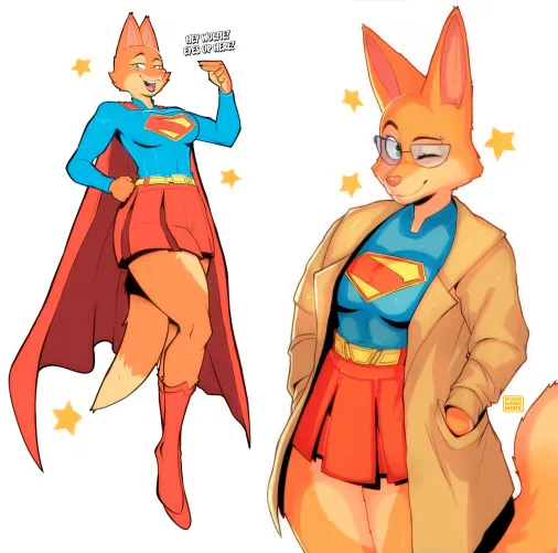 Diane is here to bring us some hope!🌟🦊(By SpongeBandiMark)