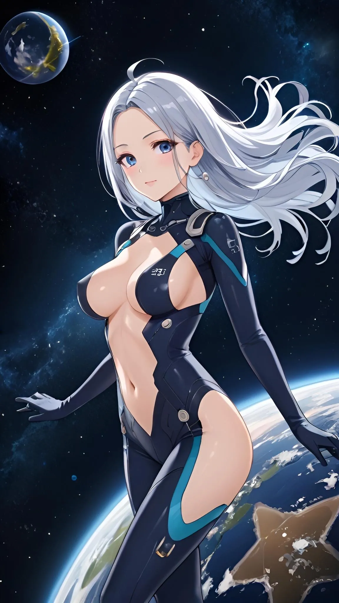 Floating through space 🧭