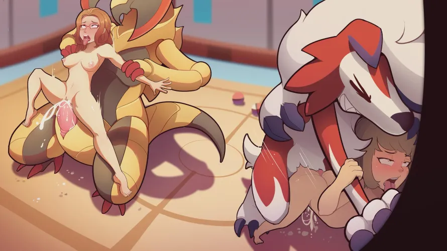 H- Hey! no one told me there was a punishment for losing~! [MMFF] (a5wagyu)