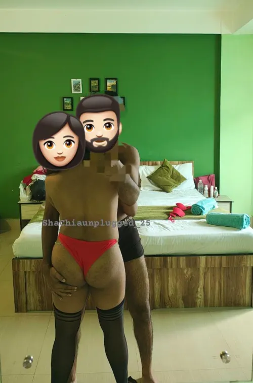 He said 'Turn around' so I did....