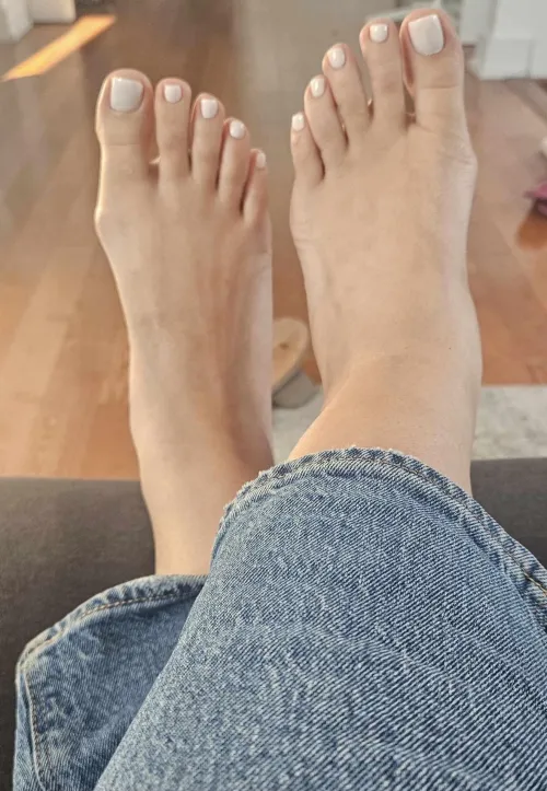 Like my new pedi?