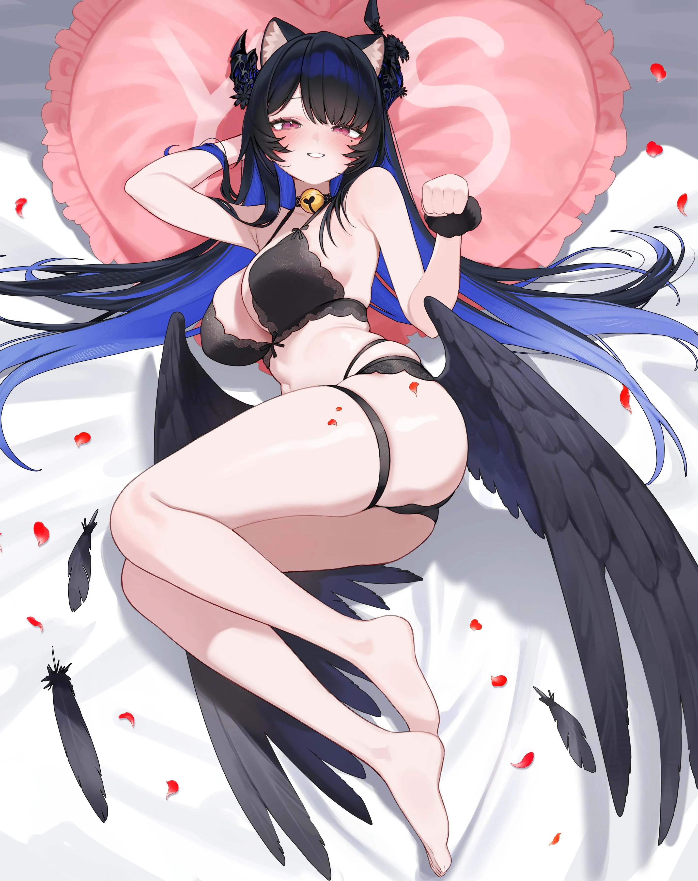 Mommy Nerissa waiting in Bed (Hase) [Hololive]