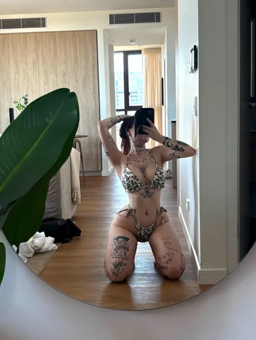 my OF is free btw and has gang bang, threesome, BxG & solo content 😌