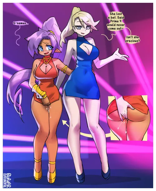 Shantae and Samus