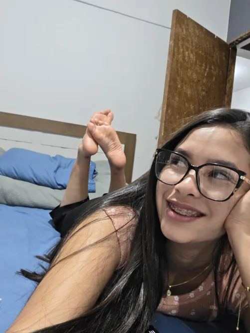 The pose & a Braceface…