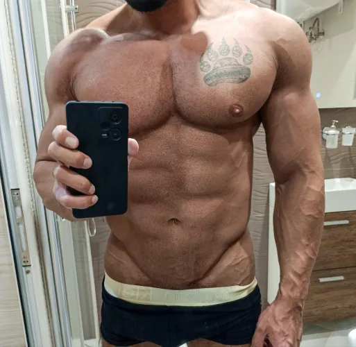 230lbs worth of muscle