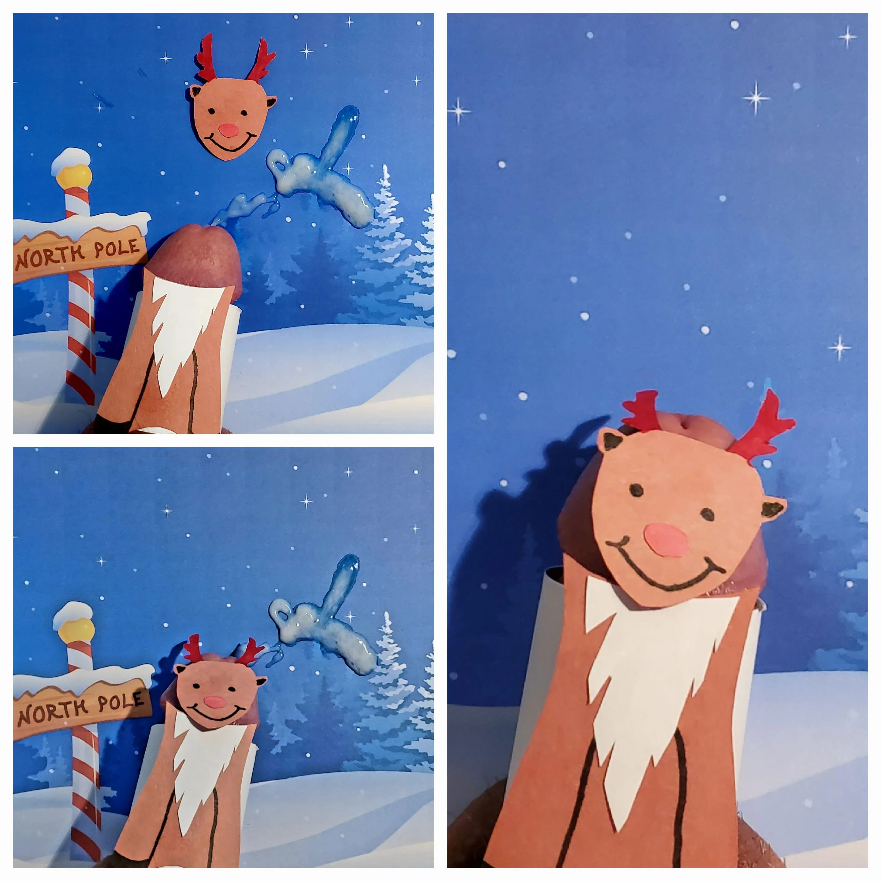 (54) He'll guide your sleigh...