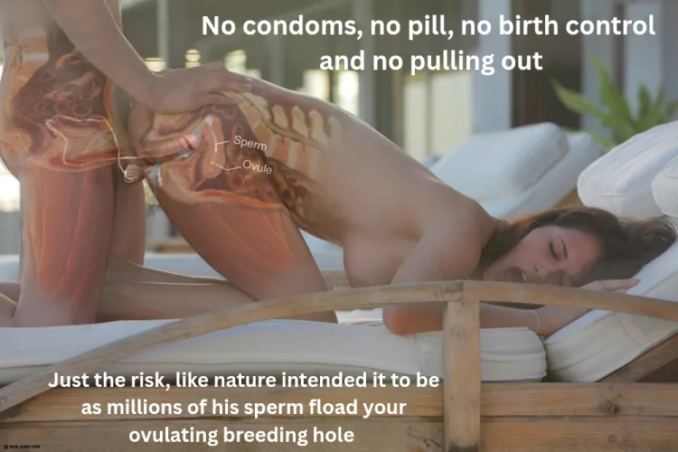 It feels so good because our bodies are simply designed for breeding by nature