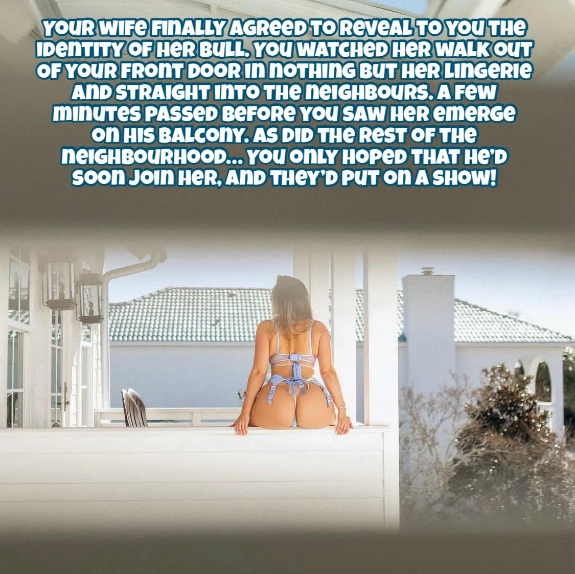 It’s about to be your first time witnessing your wife cumming on a BBC… lucky you!