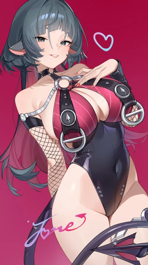 Jane Doe happy (超级月妖) [Zenless Zone Zero]