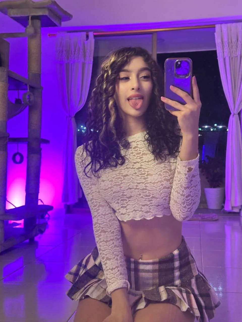 lace looks so good on me or off honestly