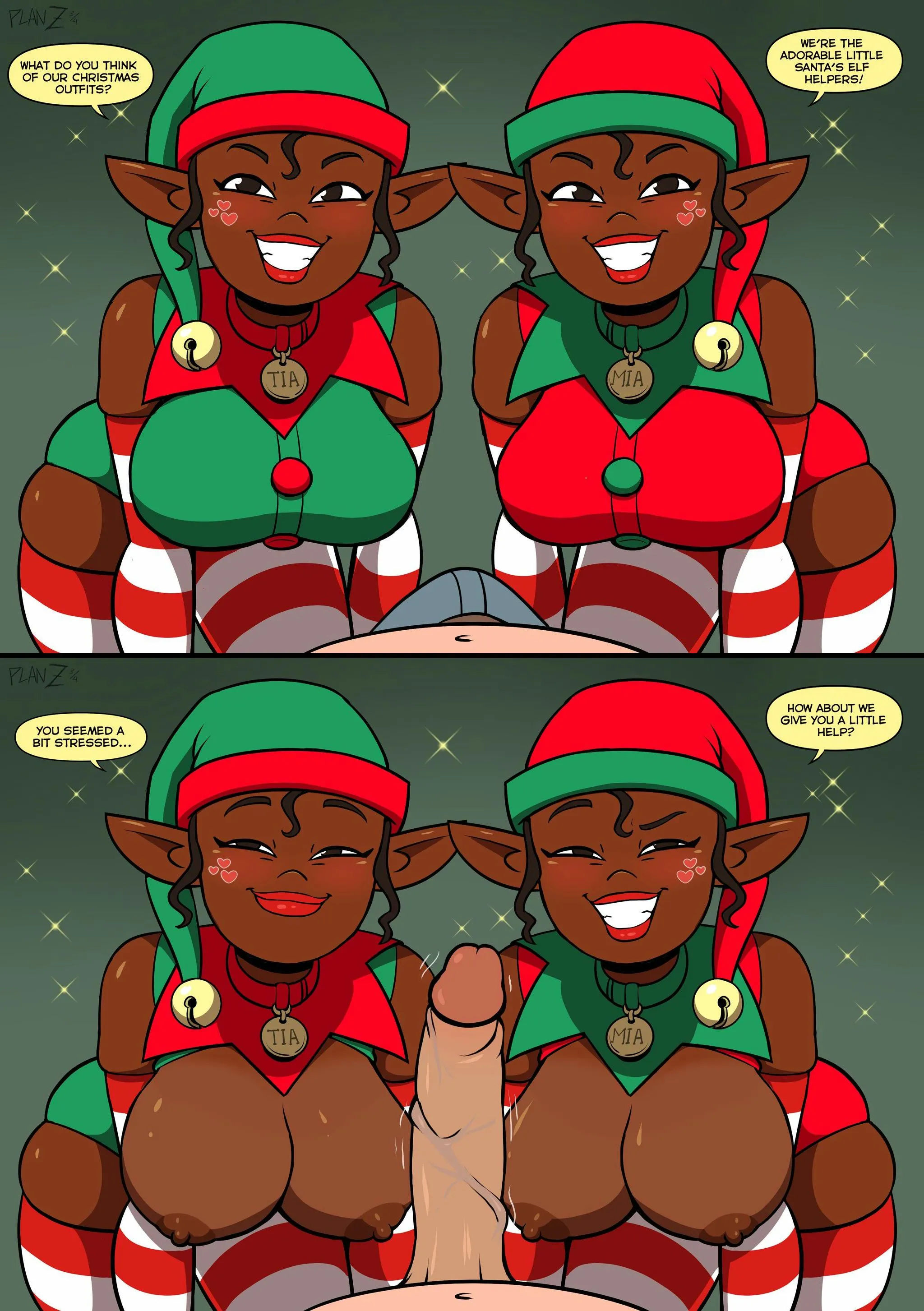 Mia and Tia's Naughty Christmas (PlanZ34) [CARS]
