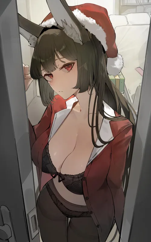 Visiting Miyabi on Christmas [ZZZ](2054x3284)