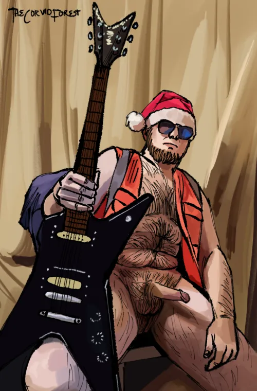 Festive Guitar