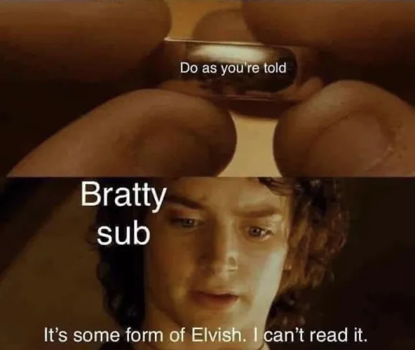 I only speak English. Not this Elfish they speak of