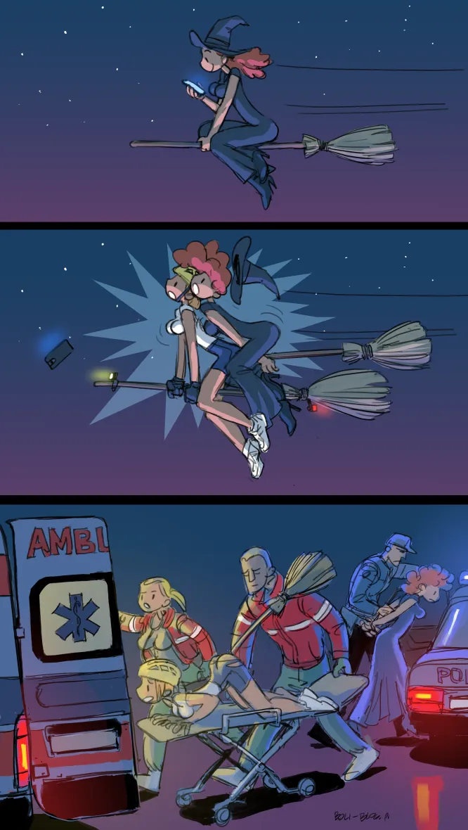 You need to pay attention when flying your broom (boli-blog)