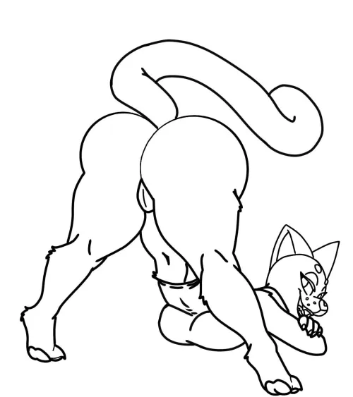 New draw in progress (by: furryna_art)